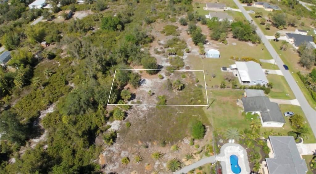 Residential Lot on undeveloped street just west of Talbrook.