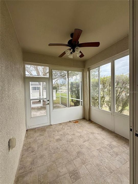Enclosed Patio