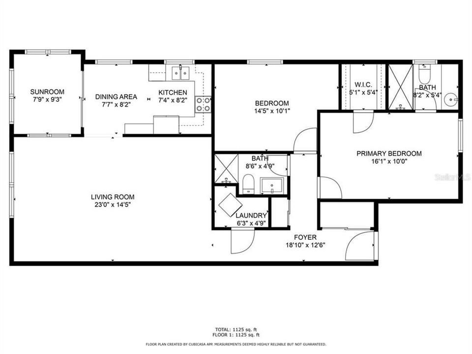 For Sale: $145,000 (2 beds, 2 baths, 1000 Square Feet)