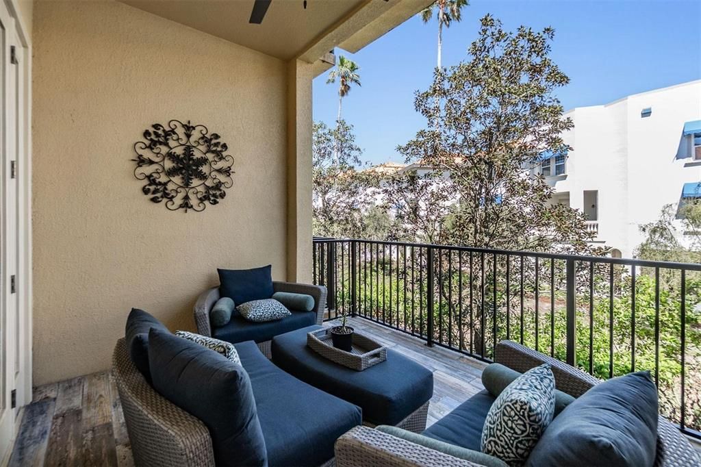 Balcony off the Living Room