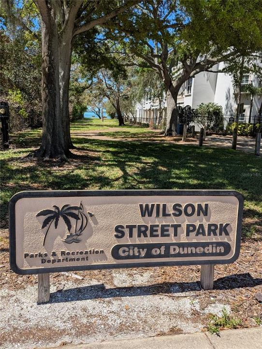 Neighborhood park next door