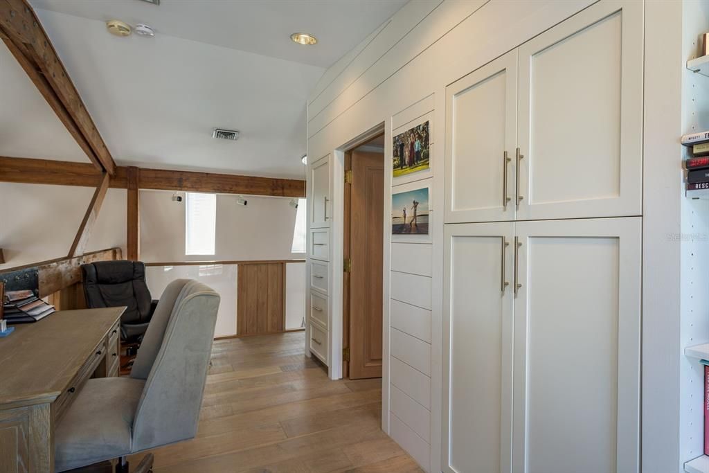Upstairs loft