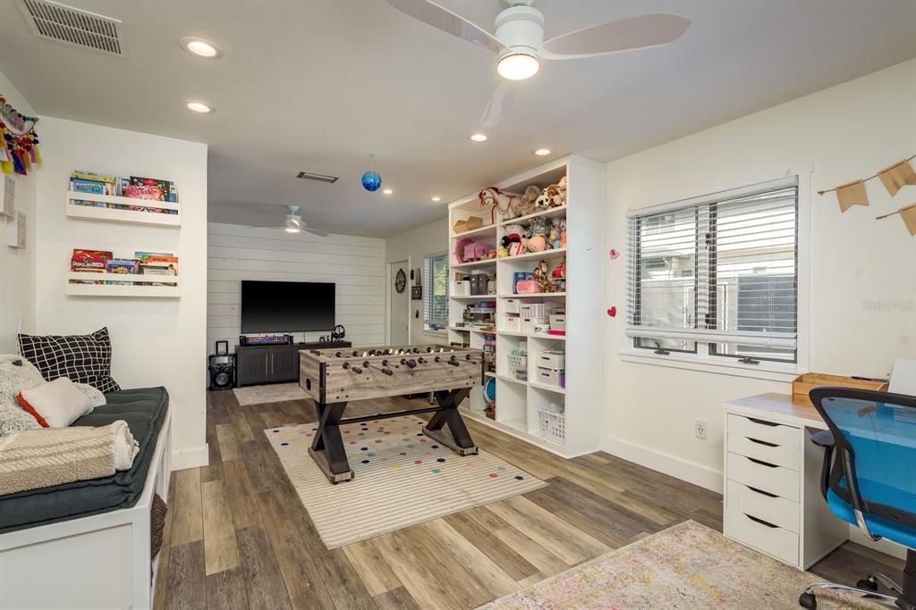 Playroom or mother-in-law suite