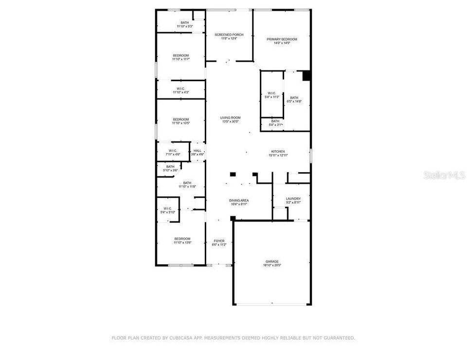 На продажу: $470,000 (4 спален, 3 ванн, 2207 Квадратных фут)