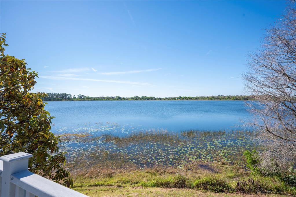 Lake view from your new porch!!
