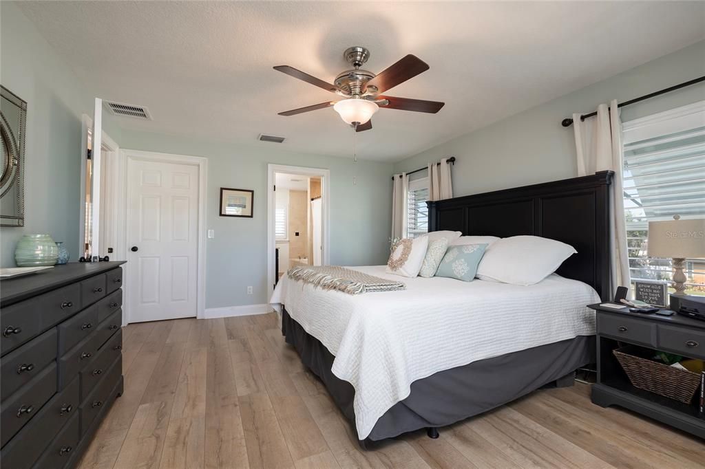 Master Bedroom with French Doors to Balcony