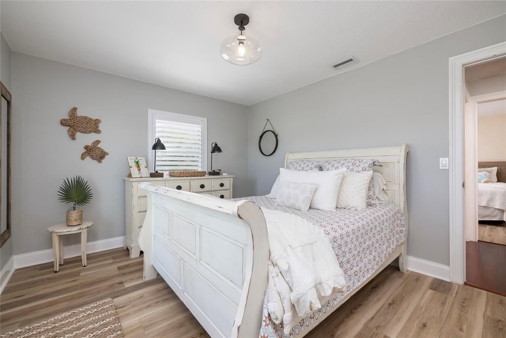 Second Bedroom with French Doors to Balcony