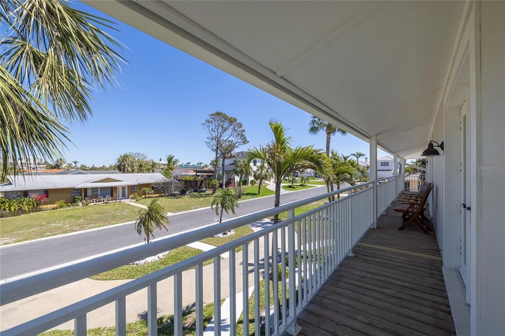 Balcony with Access from Master Bedroom, Living Area and Second Bedroom