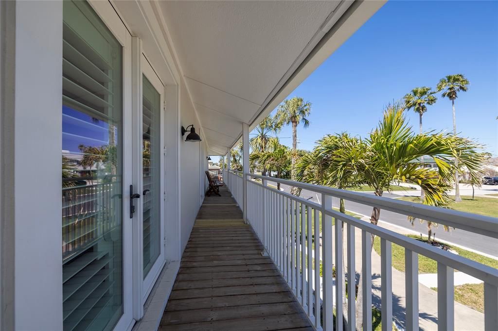 Balcony with Access from Master Bedroom, Living Area and Second Bedroom