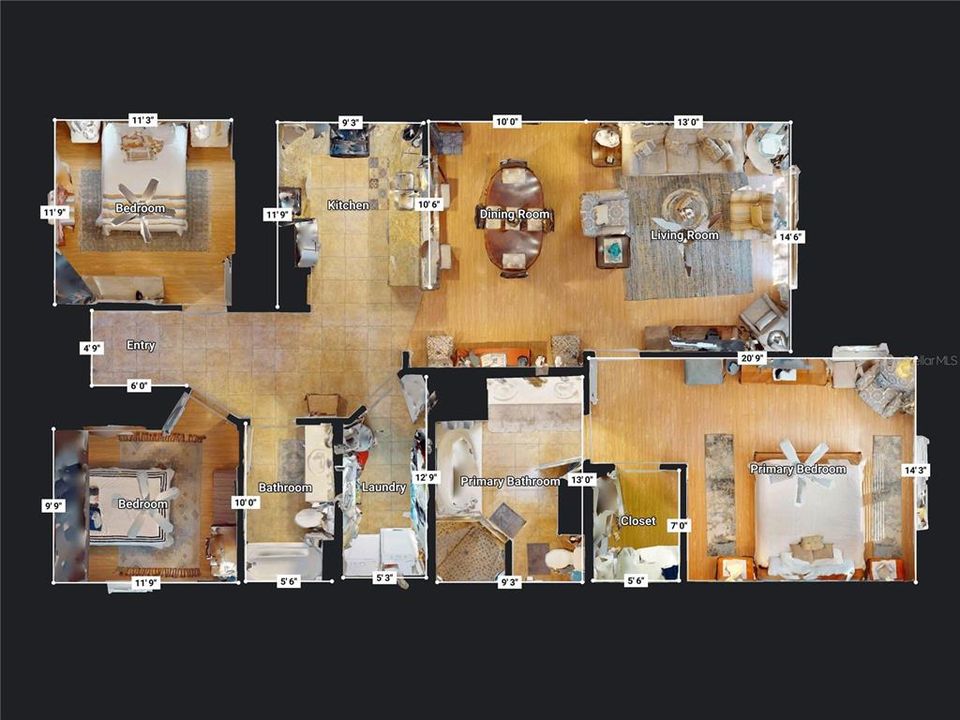 待售: $482,000 (3 贝兹, 2 浴室, 1526 平方英尺)