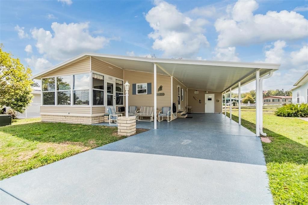 Welcome to Oaks Royal 55+ Community where you own your land.