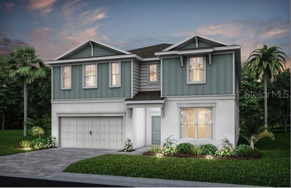 Exterior Design. Artistic rendering for this new construction home. Pictures are for illustrative purposes only. Elevations, colors and options may vary.