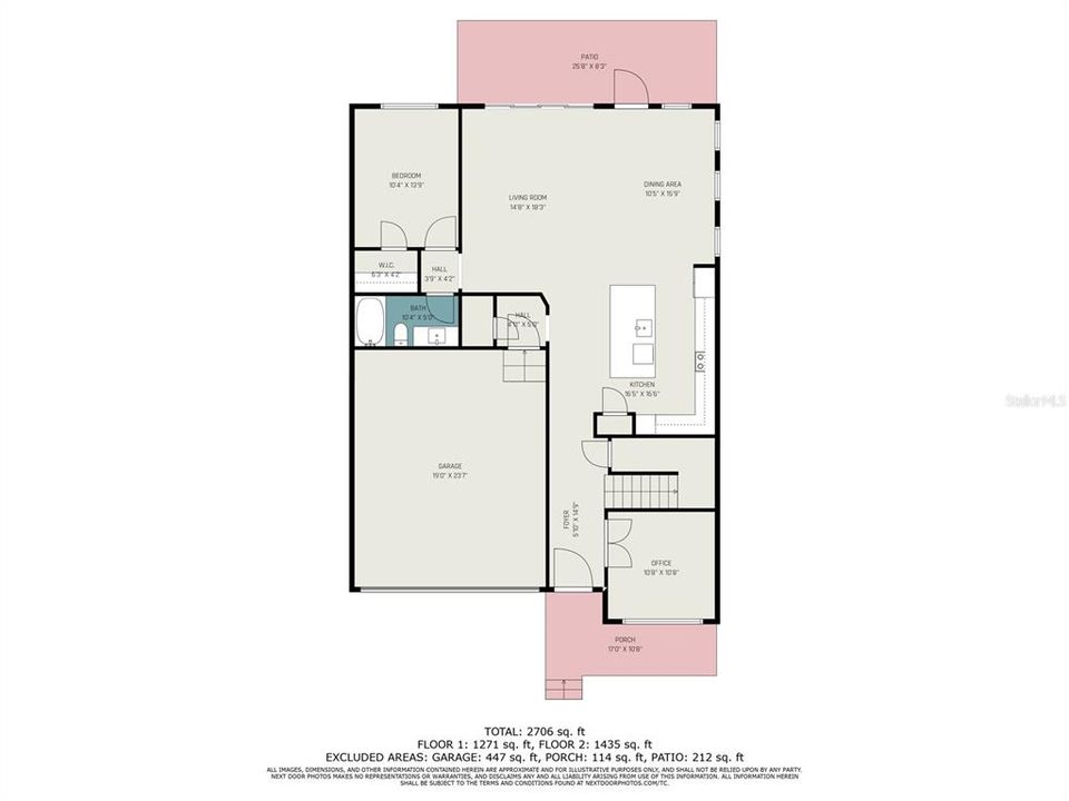 На продажу: $749,900 (5 спален, 3 ванн, 2858 Квадратных фут)