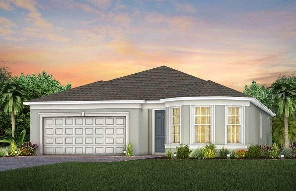 Exterior Design. Artistic rendering for this new construction home. Pictures are for illustrative purposes only. Elevations, colors and options may vary.