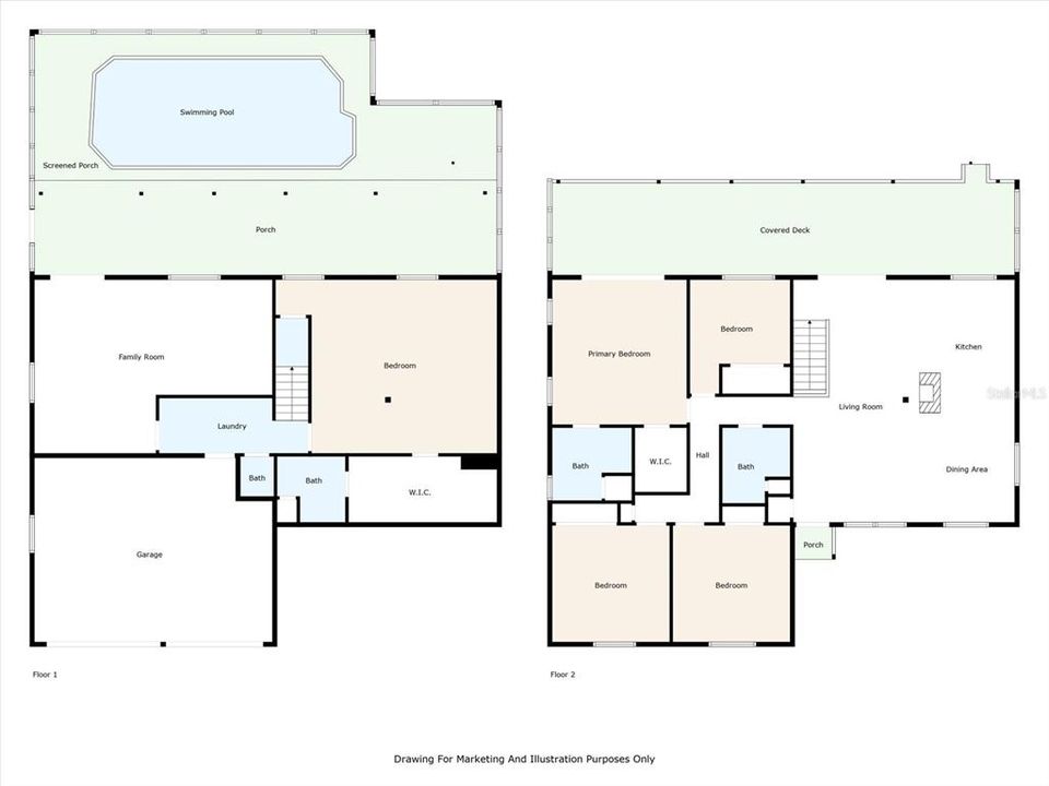Active With Contract: $594,999 (5 beds, 3 baths, 2916 Square Feet)
