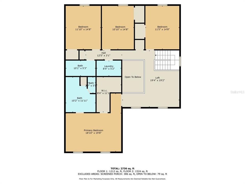 For Sale: $460,000 (4 beds, 2 baths, 3040 Square Feet)