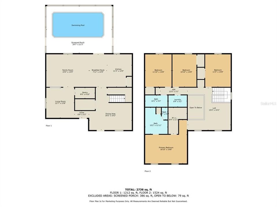 For Sale: $460,000 (4 beds, 2 baths, 3040 Square Feet)