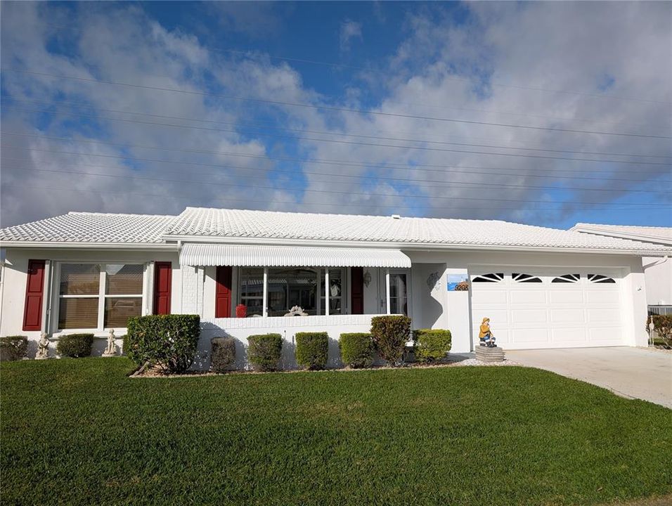 Fabulous 2BR/2BA/2CG "Gormay" with 1776 sq ft of living space located in Heart of Tampa Bay's +55 Community, Mainlands of Tamarac by the Gulf.