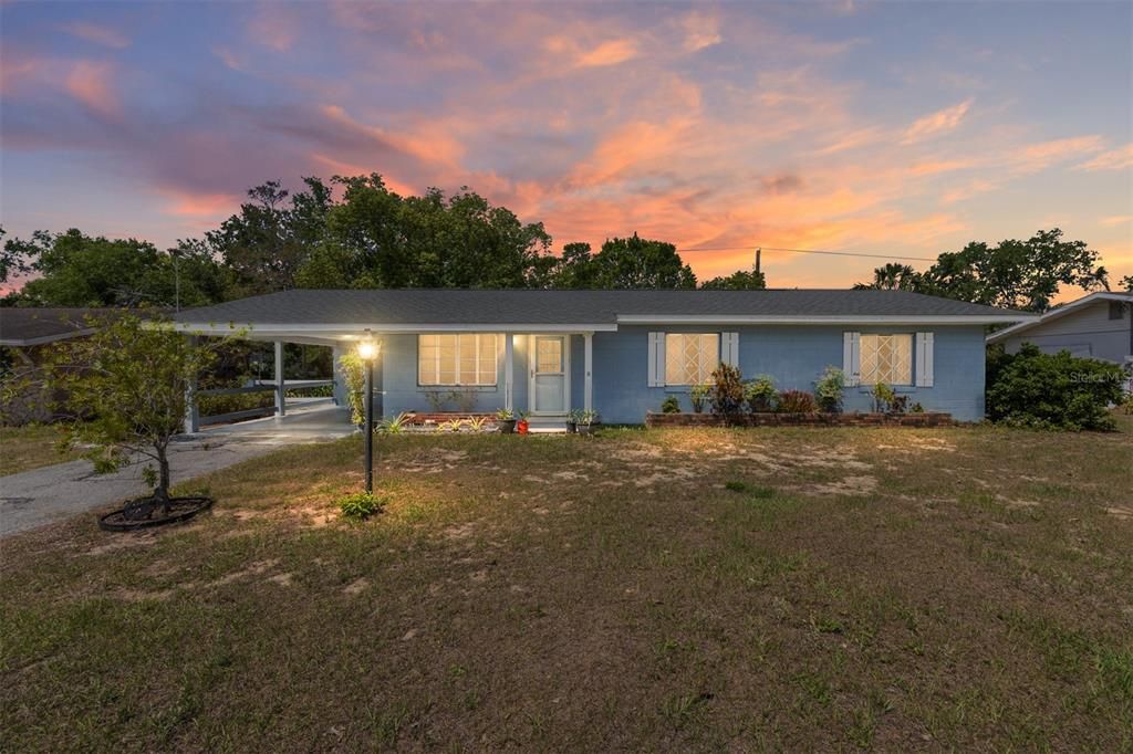 Home with Carport & Covered Porch