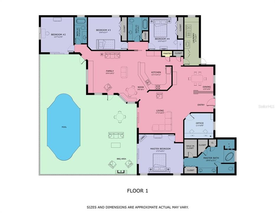 For Sale: $919,000 (4 beds, 3 baths, 2766 Square Feet)