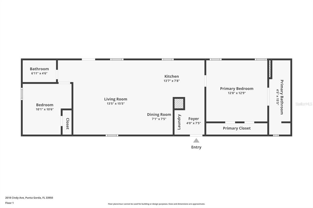 For Sale: $139,000 (2 beds, 2 baths, 896 Square Feet)