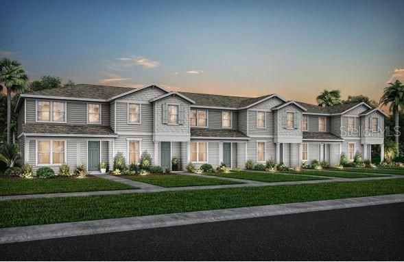 Exterior Design. Artistic rendering for this new construction home. Pictures are for illustrative purposes only. Elevations, colors and options may vary.