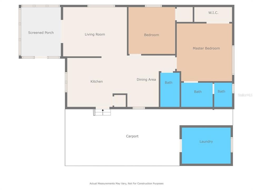 Activo con contrato: $89,900 (2 camas, 2 baños, 960 Pies cuadrados)