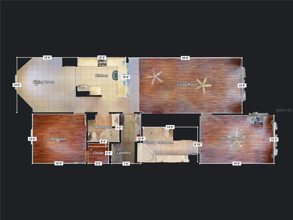 合同活跃: $414,000 (2 贝兹, 2 浴室, 1681 平方英尺)