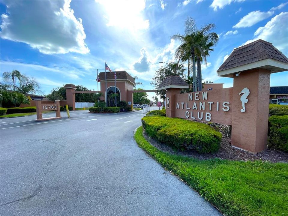 Welcome to the New Atlantis Club! A premiere gated community off Indian Rocks Road!