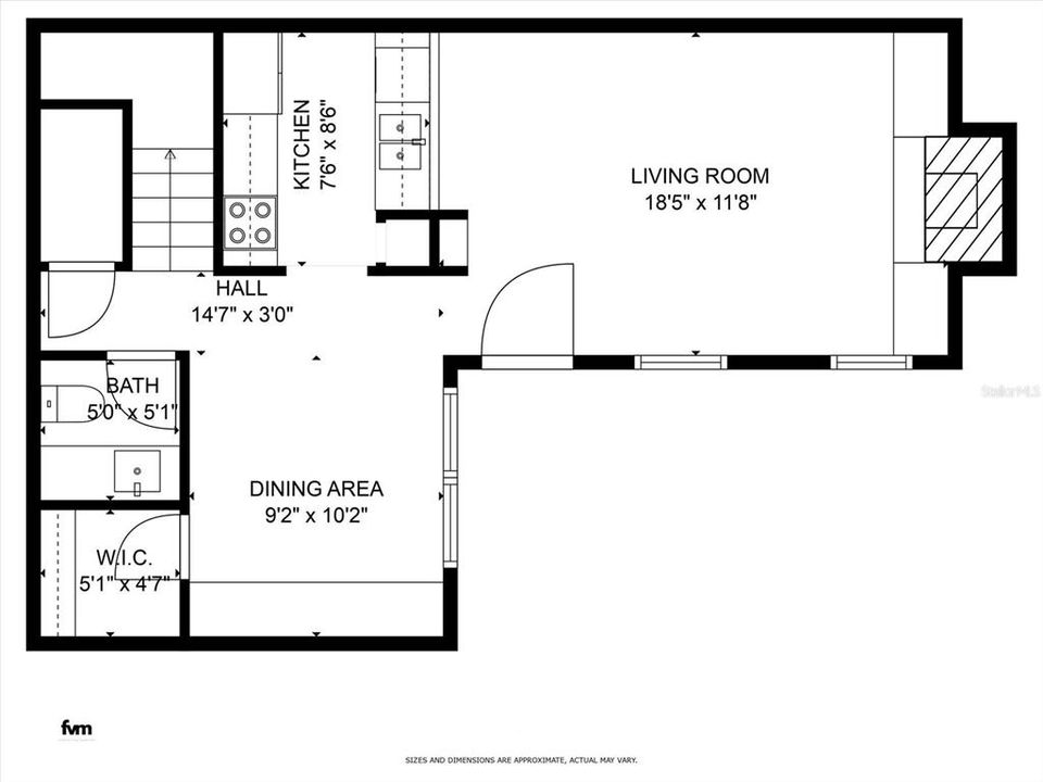 En Venta: $365,000 (2 camas, 1 baños, 1040 Pies cuadrados)