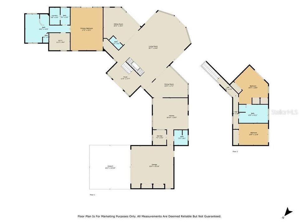 На продажу: $1,999,000 (3 спален, 3 ванн, 4069 Квадратных фут)
