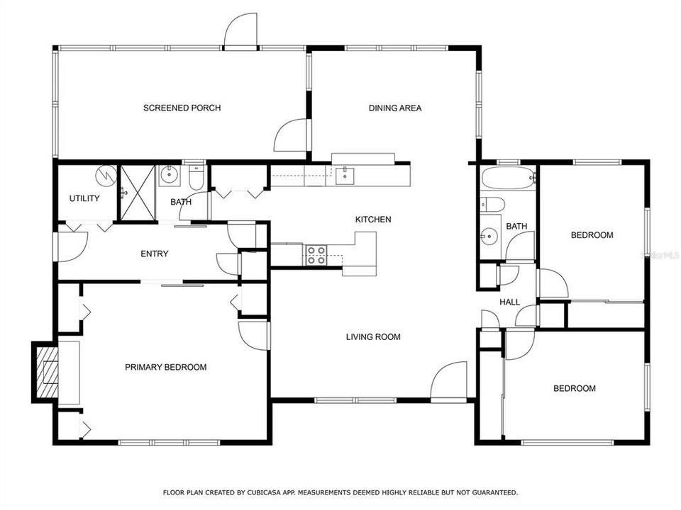 На продажу: $265,000 (3 спален, 2 ванн, 1707 Квадратных фут)