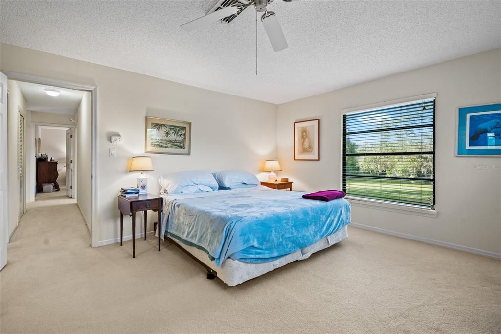 Upstairs primary bedroom