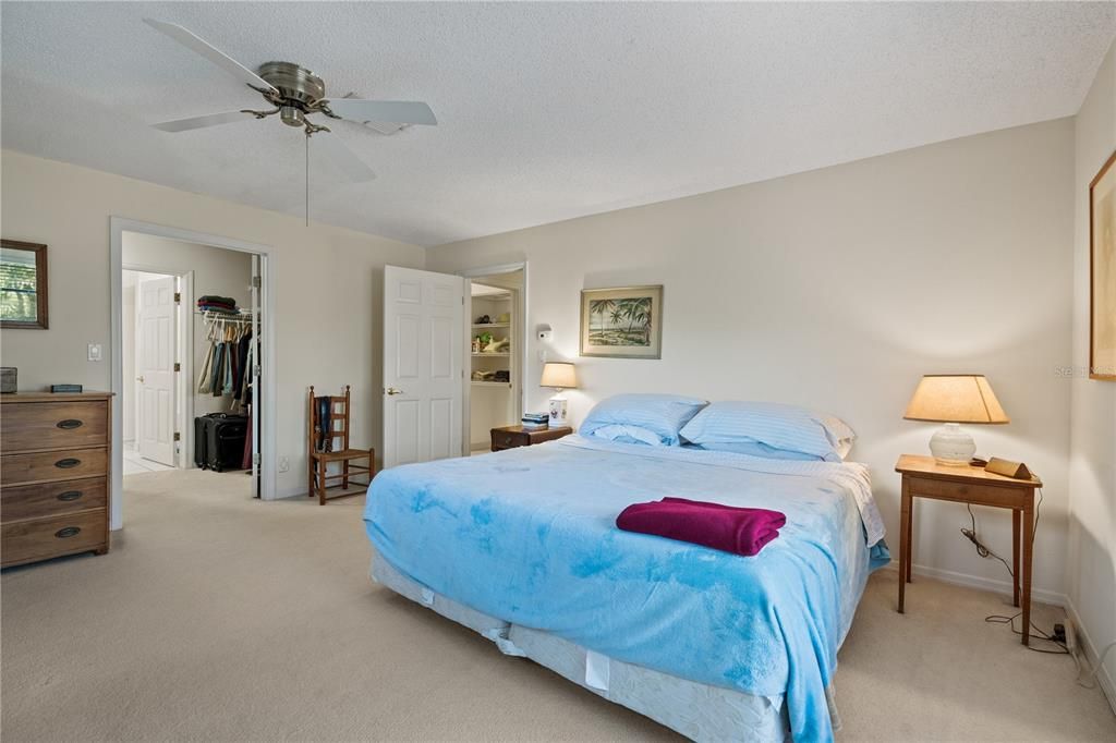 Upstairs primary bedroom