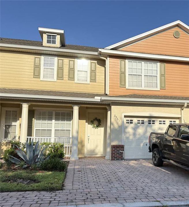 Front with Front Porch Pavers