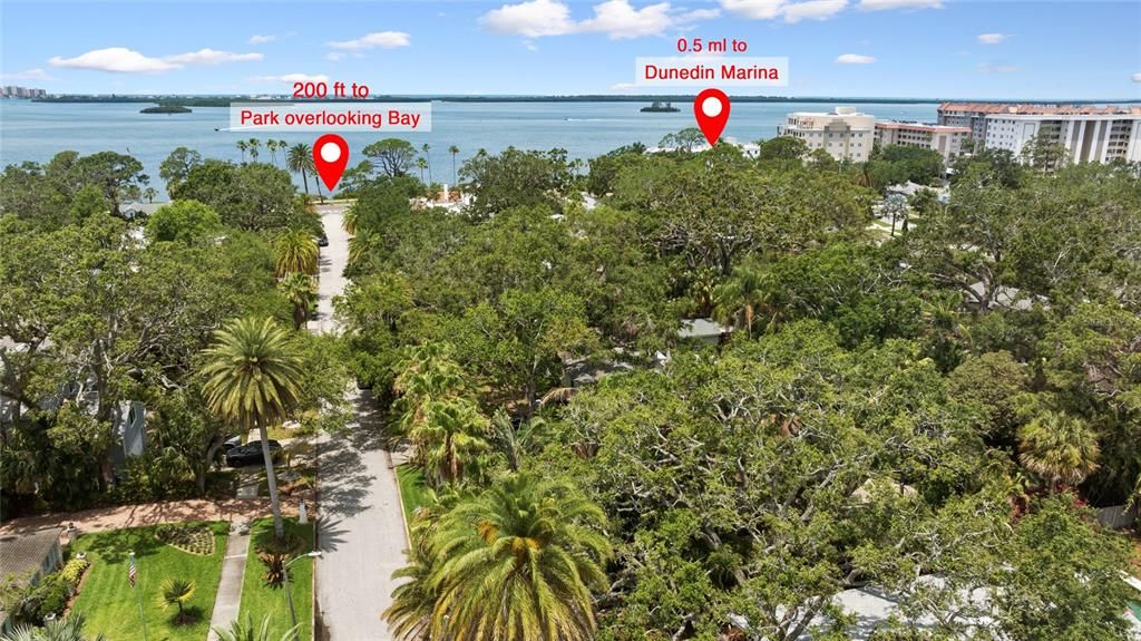Proximity to waterfront parks