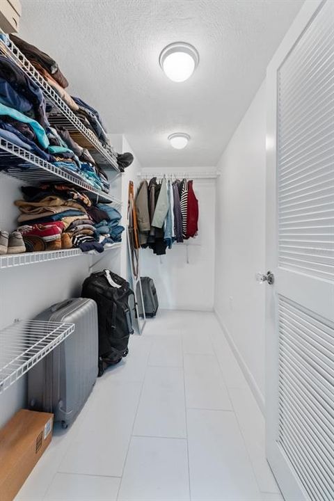 Primary Suite Walk In Closet