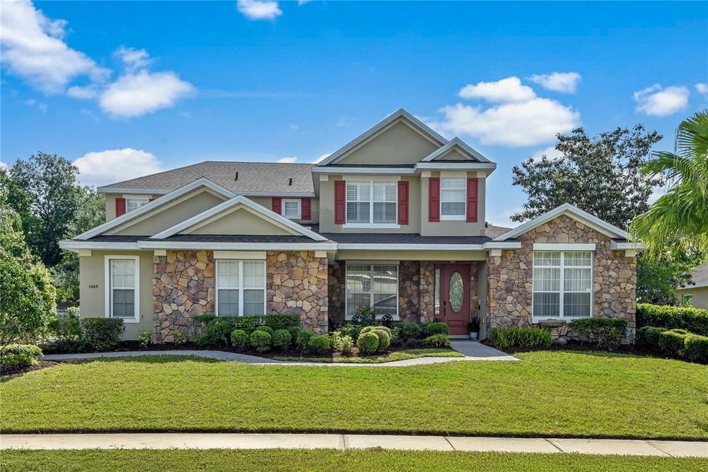 FRONT ELEVATION 1065 CAVAN DRIVE APOPKA FL 32703MLS O6299413