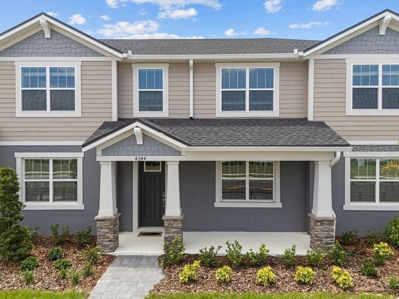 Aurora Exterior - Craftsman Elevation