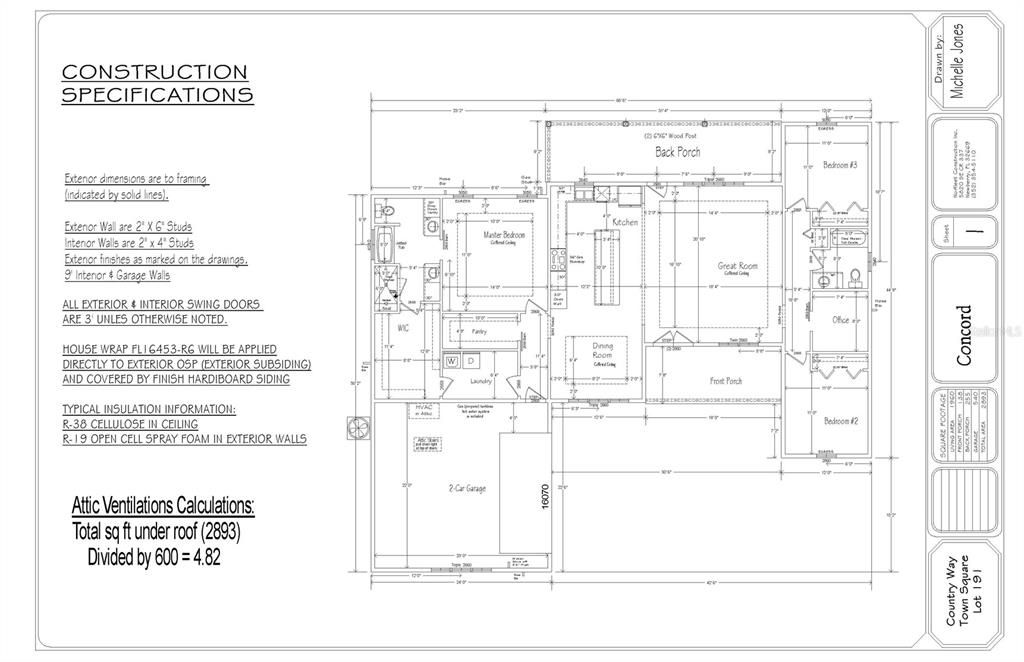 待售: $506,810 (3 贝兹, 2 浴室, 1960 平方英尺)