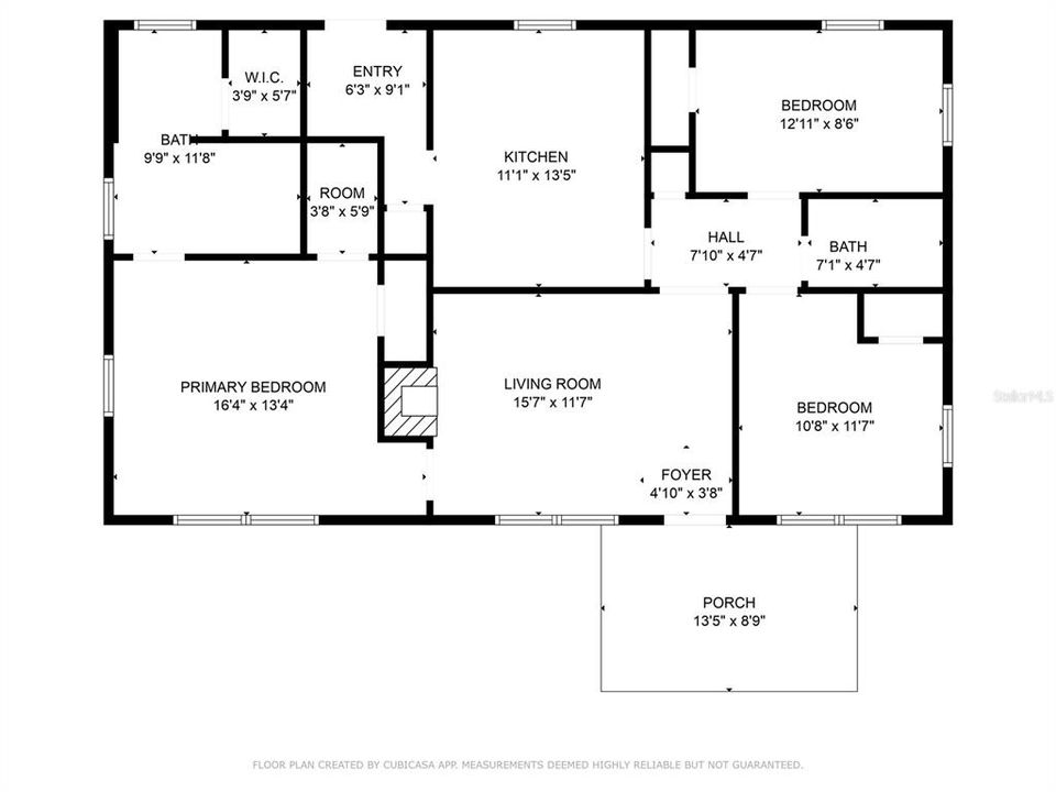На продажу: $199,000 (3 спален, 2 ванн, 1144 Квадратных фут)