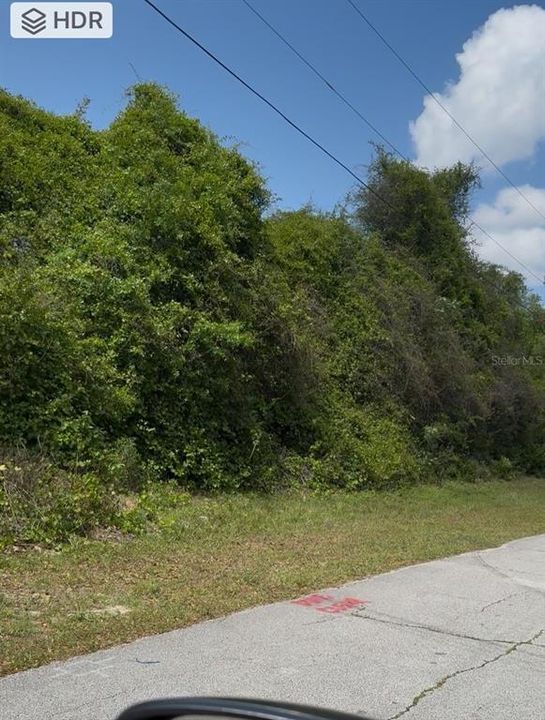 93 feet frontage corner lot