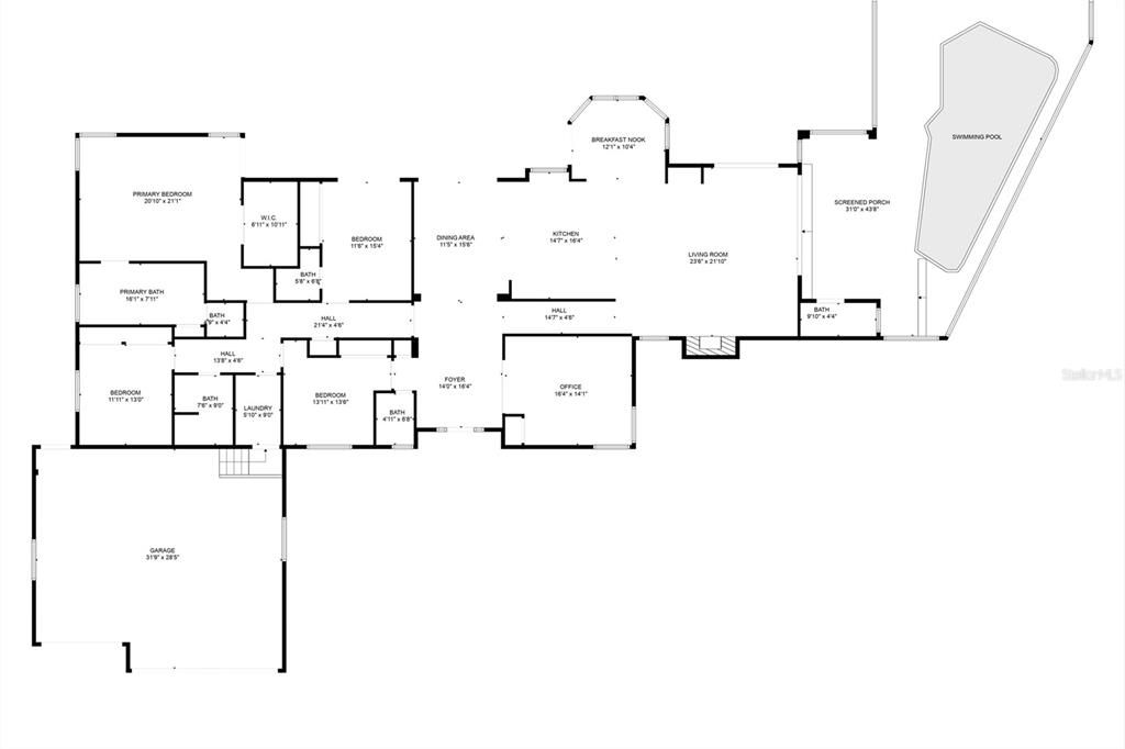 待售: $3,099,000 (5 贝兹, 3 浴室, 3211 平方英尺)