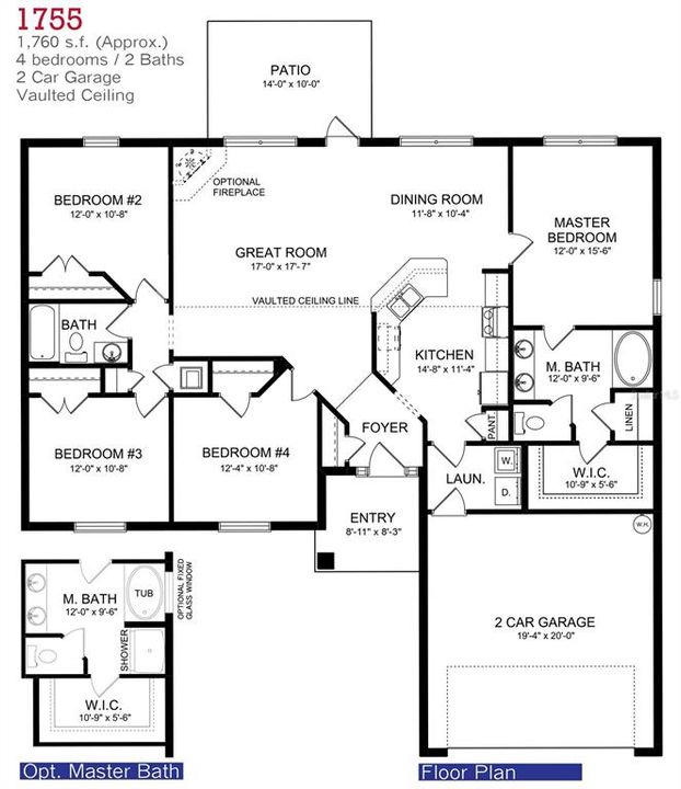 Active With Contract: $345,350 (4 beds, 2 baths, 1755 Square Feet)