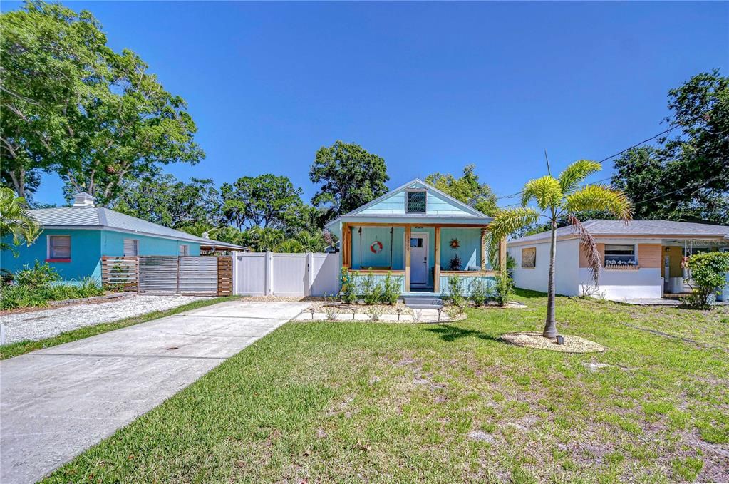 Welcome to the Blue Bungalow! Our sweet renovated two bedroom two bath is ready for you to call it home!