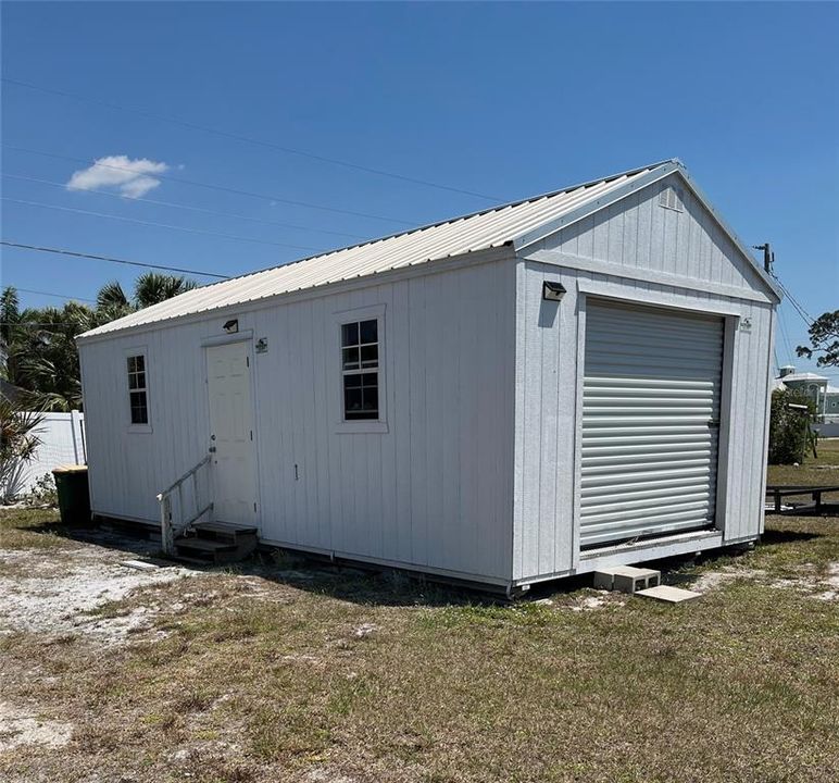 Garage included on property