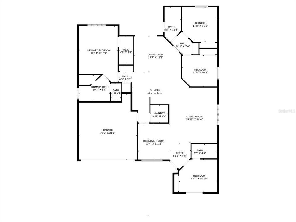 Activo con contrato: $300,000 (4 camas, 3 baños, 1999 Pies cuadrados)