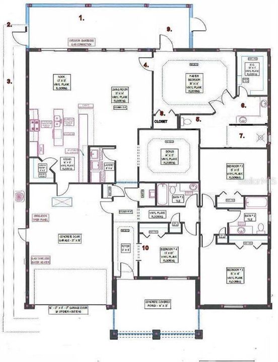 Active With Contract: $540,000 (4 beds, 3 baths, 2542 Square Feet)