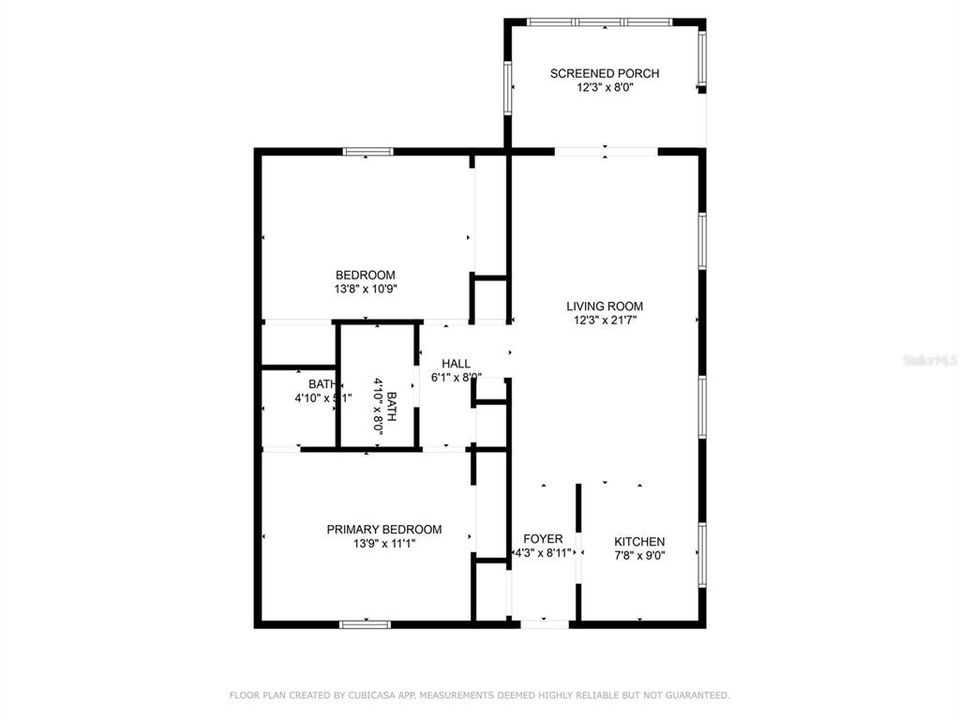 На продажу: $145,000 (2 спален, 1 ванн, 1056 Квадратных фут)