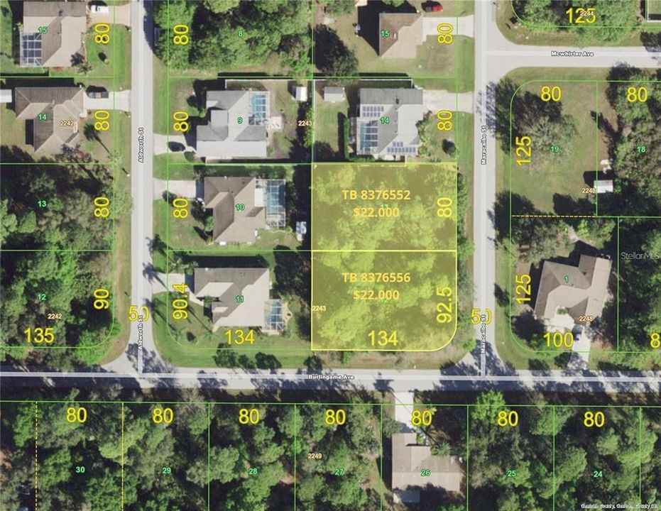 Recently Sold: $22,000 (0.25 acres)
